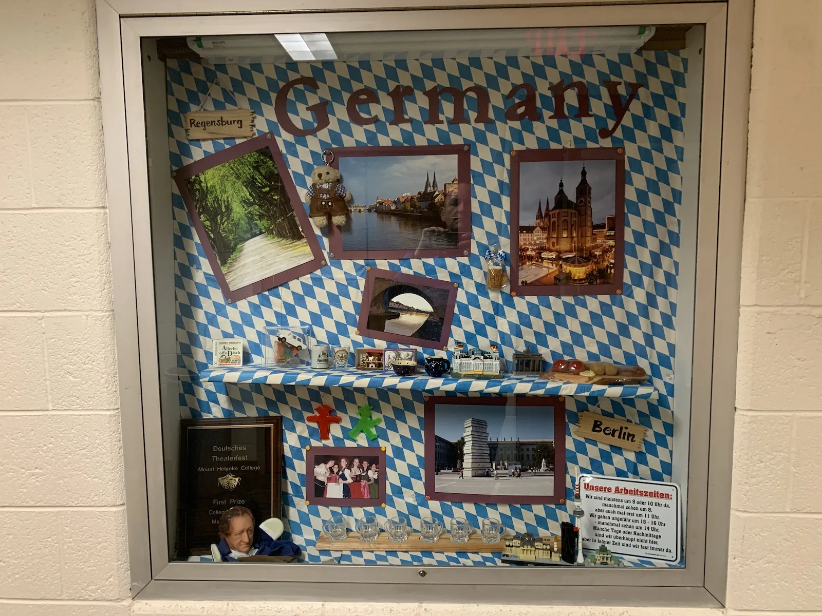 Germany display at my college